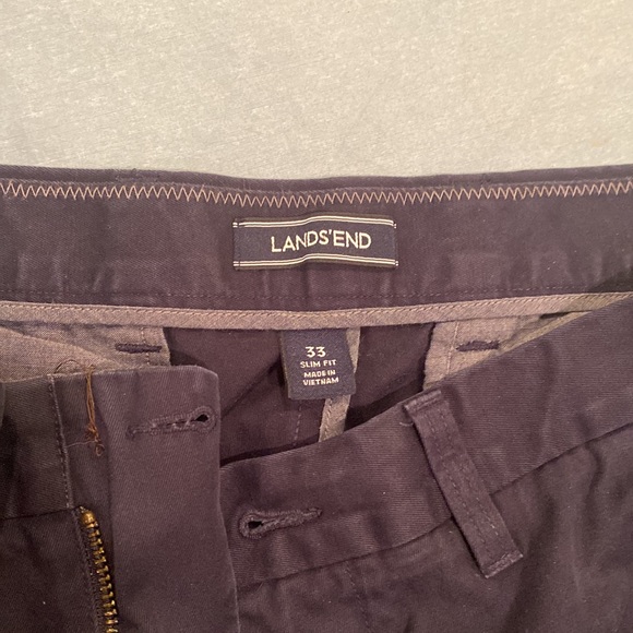Lands End cotton slacks - Picture 4 of 4